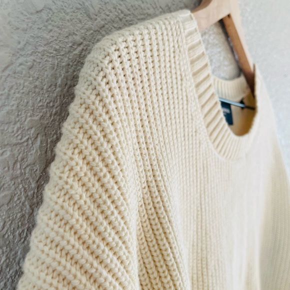 The Kooples Ecru Sweater in Cotton with Patch - Picture 8 of 13